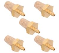 TOKIDNY 5 Pièces Silencieux Filtre Cuivre pour Machine à Fumée de Scène Diffuseur Optimisé pour Tube Huile Compatible Bruit Lot