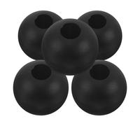 TOKIDNY 5pcs Embouts de Câble en Nylon Noir pour Câble Métallique, Raccord Sécurisé, Accessoires de Machine de Gym à Domicile pour Réparation D'équipements de Fitness