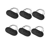 TOKIDNY 6pièces Masque De Sommeil Doux Pour Voyage Et Détente Protège Des Lumières Gênantes