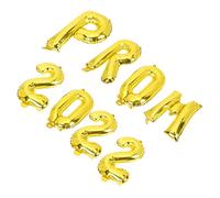 TOKIDNY 8 Pièces Ballons Aluminium Thème Graduation Ornements Décoratifs Suspendus pour Fête de Remise des Diplômes Kit de Décoration de pour Intérieur et Extérieur
