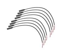 TOKIDNY 8 Pièces Mono Female Jack To Bare Wire Audio Cable For Speaker Headphone Microphone Repair And Connection