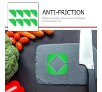 TOKIDNY 8 pièces Protections Angle pour Planche à Décongeler Rapide Lot de Cache-angles Antidérapants Accessoires de Cuisine Pratiques et Résistants Vert