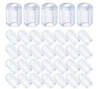 TOKIDNY 80pièces Transparent Plastic Sink Rack Feet Protectors For Kitchen Sink Grids Easy Installation Replacement Accessories
