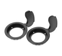 TOKIDNY Accélérateur de Pouce pour Trottinette Électrique 2 Pièces, Levier de Remplacement en Abs Noir, Contrôle Précis Vitesse et Prise Confortable pour Scooter