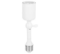 TOKIDNY Accessoire de Douille en Céramique Blanche Résistante la Chaleur pour Ventilateur de Plafond, Compatible Ampoules E27, pour L'éclairage Maison et Sandales Femme