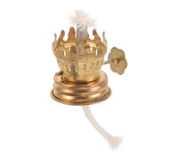 TOKIDNY Accessoire de Lampe à Huile Socle Métallique Régulateur pour Brûleur de Lampe à Pétrole Vintage Compatible et Décorations