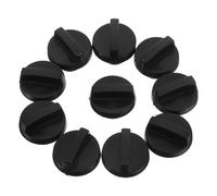 TOKIDNY Accessoires 10pcs Vis et Écrou de Blocage pour Filtre à Air de Tronçonneuse à Essence, Capuchon Protecteur en Plastique, Boutons Rapides, Conçus pour Activités de Coupe en