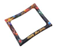 TOKIDNY Accessoires de Photobooth Nouvel an PVC Gonflable Réutilisable Cadre Photo Selfie pour Fête et Célébration