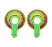 TOKIDNY Anneaux de Mesure Classification Tri des Aliments Lot de 2 en Plastique Outil Précis de Calibrage Diamètre pour Fruits et Légumes