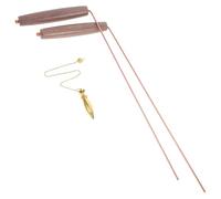 TOKIDNY Baguettes de Sourcier en Cuivre Conductivité pour Radiesthésie, Usage Polyvalent Accessoires de Divination Plusieurs Styles pour Archéologie et Prospections Plusieurs Styles