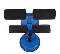 TOKIDNY Barre Sit Up avec Double Ventouse Support Pied Sol pour Abdominaux Appareil Fitness Polyvalent pour Hommes et Femmes Entraînement Core à Domicile