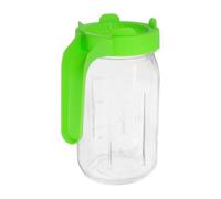 TOKIDNY Bocal de Germination en Verre Vert 32oz avec Couvercle à Mailles et Poignée, Réutilisable et Gain de Place pour Lentilles et Luzerne Cuisine ou Dortoir