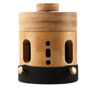 TOKIDNY Boîte de Moxibustion Brûleur à Cône Moxa Température Réglable en Bambou sans Fumée Portable pour Jambes, Bras et Dos, Idéal pour Cadeau