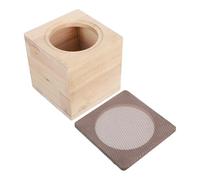 TOKIDNY Boîtier de Haut-Parleur en Bois Massif 10 CM pour Voiture et Camion Caisson de Basses Vide pour Enceinte Acoustique Améliore Les Basses Qualité Sonore du Système Audio Embarqué