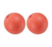 TOKIDNY Bouée d'ancrage Ronde en Écume Rouge 2pcs pour Matériel de Pêche, Installation Facile et Légère, Mer et L'aquaculture