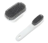 TOKIDNY Brosse de Nettoyage Multifonction à Poils Souples avec Manche Long pour Vêtements Chaussures et Salle de Bain Outil Pratique pour Maison et Cuisine