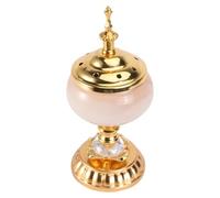 TOKIDNY Brûleur d'Arômes en Métal et Pierre pour Parfum et Bougies Encensoir Décoratif pour Maison et Bureau Brûleur d'Aromathérapie Adapté au Yoga et Sauna 1 Pièce Couleur Aléatoire