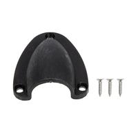 TOKIDNY Cache-Ventilation de Câble Marin Nylon avec Vis Lot pour Bateau Yacht Résistance à Eau de Mer Couverture Aération Noire