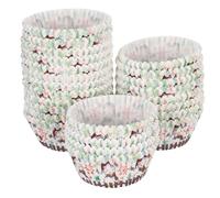 TOKIDNY Caissettes à en Papier 600 Pièces Moules à Muffins Jetables pour Pâtisserie de Décorations pour Fêtes Anniversaires et Réunions Hivernales