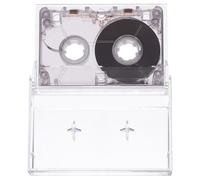 TOKIDNY Cassette Audio Vierge 60 Gris Transparent Bande Magnétique Enregistrable pour Interviews et Musique Compatible Enregistreurs D’Interviews Projets DIY et Messages Personnalisés
