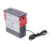 TOKIDNY Contrôleur de Température Numérique 12V Capteur Intégré Thermostat Électronique Précis pour Réfrigérateur et Machine à Fruits de Mer Interrupteur de Régulation Fiable Usage