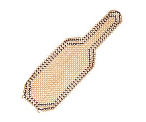 TOKIDNY Coussin Siège Auto Massant à Billes Bois Housse Tapis Pour Voiture Design Élégant Et Facile Installation