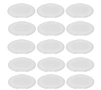 TOKIDNY Couvercle de Boîte à Lingettes Design à Charnière Réutilisable pour Bébé en Plastique Blanc Compatible 30pcs Lingettes Humides, pour Voyage