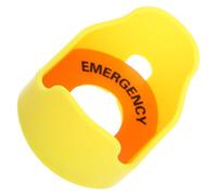 TOKIDNY Couvercle de Protection Jaune en Abs pour Bouton D'arrêt D'urgence, Protège les Opérations Involontaires, pour Environnements Industriels et Systèmes Automatisés