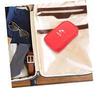 TOKIDNY de Médecine de Voyage Plein Air Trousse de Premiers Soins Portable Oxford Rangement de pour Camping Randonnée et Usage Domestique Grand et