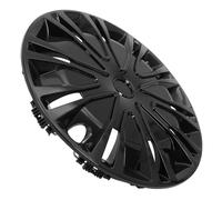 TOKIDNY Enjoliveurs De Moyeu De Roue 13 Pouces Noir Mat, Lot De 2, Protection Toutes Saisons pour Voiture SUV Utilitaire, Polypropylène Solide, Accessoire Auto Polyvalent