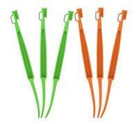 TOKIDNY Éplucheur Multifonction pour Agrumes 6pcs en Abs Portable et Compact, Outil Créatif pour Éplucher Oranges et Fruits Cuisine Domestique