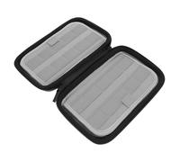 TOKIDNY Étui de Rangement Jeux Switch Slots Capacité Importante Portable Organisateur Pratique et Léger pour Cartes de Jeu Noir