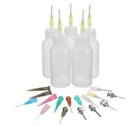 TOKIDNY Flacon Compte-gouttes Souple de 30 Ml en Plastique Embout Fin pour Artiste, Portable Arts et Activités en Extérieur