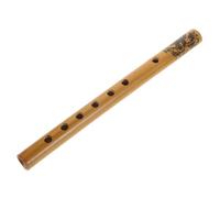 TOKIDNY Flûte Verticale en Bambou à 6 Trous Instrument à Vent pour Élèves Flûte Chinoise Légère et Portable pour L’Entraînement la Pratique Spectacles
