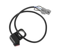 TOKIDNY Interrupteur à Bouton-Poussoir de Phare pour Moto Léger Bloc Interrupteur d'Allumage Étanche en Plastique et Alliage Commande de Phare Compatible pour Cyclomoteurs et Motos