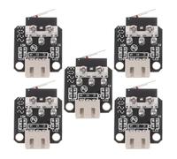 TOKIDNY Interrupteur de Fin de Course Mécanique Imprimante 3d, Haute Performance, Plug And Play 5 Pièces Matériau Pcb, Accessoires pour Imprimante 3d pour