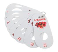 TOKIDNY Jauge de Diamètre Cerise et Myrtille Plastique Règle de Mesure Précise Outil pour Fruits Calibre Multifonction Fruits et Légumes