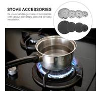 TOKIDNY Kit de Tête de Brûleur Gaz Pratique Capuchon de Flamme pour Cuisinière à Gaz Accessoire de Rechange Stable et Léger