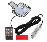 TOKIDNY LED Finger Light for Car Hand Gesture Control Warning and Interactive Thumbs-up Signal Easy Operation to Enhance Driving Safety and Reduce Distractions