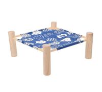 TOKIDNY Lit Surélevé pour Petits Animaux Hamac Hamster Robuste et Respirant Nid Douillet pour Hamster Lit Suspendu Écologique et Confortable Décor Intérieur Pratique et Élégant