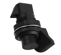 TOKIDNY Loquet à Bouton-Poussoir en Plastique sans Clé Verrouillage pour Porte et Placard Profil Bas Compatible Bateaux et Camping-Cars Serrure de Porte Pratique pour Tiroirs et