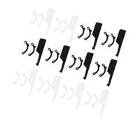TOKIDNY Lot De 12 Inserts Pour Rehausser Nez : Correcteur Et Redresseur De Nez Respirants, En Silicone, Pour Un Progressif De L'arête Du Nez.