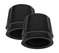 TOKIDNY Lot de 4 Cache-Moyeux en Caoutchouc Noir pour Quad ATV 110-250 Cm³ Capuchons Anti-Poussière Résistants aux Intempéries Protection des Moyeux de Roues Accessoires Tout Usage