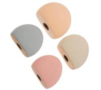 TOKIDNY Lot De 4 Graviers pour Aquarium Petits Cailloux Décoratifs pour Terrarium Et Aménagement Paysager Pierres Colorées pour Aquarium