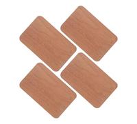 TOKIDNY Lot de 4 Inserts en Cèdre Espagnol pour Cave à Cigares, Planches 280X180X0,5 MM, Accessoires pour Humidificateur et Maturation des Cigares