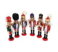 TOKIDNY Lot de 6 Décorations à Suspendre, Figurines Classiques de Soldats pour Décoration de Maison et Ambiance Festive