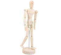 TOKIDNY Mannequin Articulé Bois avec Support Figurine de Dessin et Décoration Élégante pour Artistes et Maison