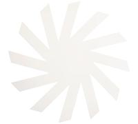 TOKIDNY Moule à Panier en Plastique Blanc Tissé en Spirale pour Vannerie Solide et Décorative, pour Projets Artisanaux en Magasin ou Centre Commercial