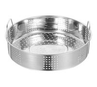 TOKIDNY Panier Vapeur en Acier Inoxydable 25 CM Poignées Grille Épaisse pour Cuisson Vapeur Panier Alimentaire pour Brioches et Raviolis Accessoire la Cuisine Maison et Restaurant