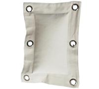 TOKIDNY Paquet de Frappe Mural de Boxe Vide en Tissu Beige Clair Petit Format 40X265 CM Paquet D’Entraînement de Boxe Remplissage Sable Équipement Fitness pour Entraînement